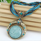 MARÍA | COLLAR CON COLGANTE BOHO