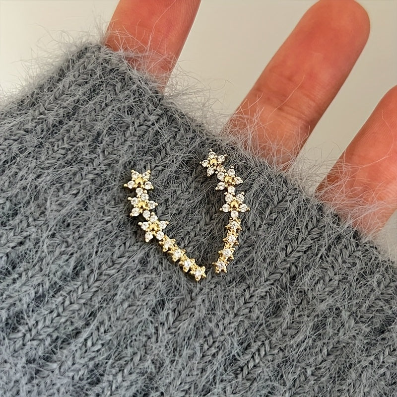 Pendientes de flores atemporales