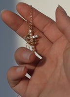 JESÚS | COLLAR DE CRUZ CORONADA EN ORO Y PLATA