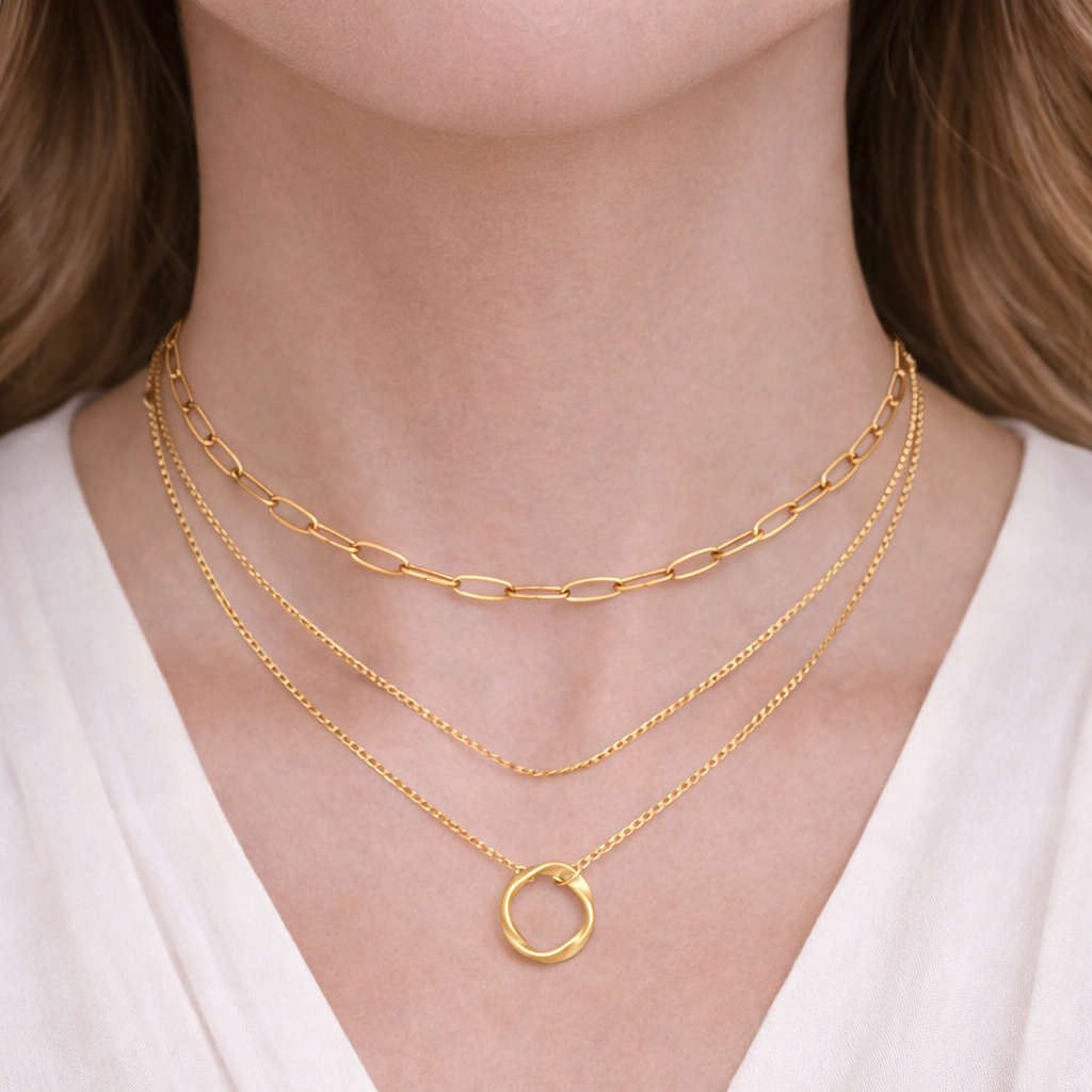 ABRIL | COLLAR CLÁSICO DE ORO