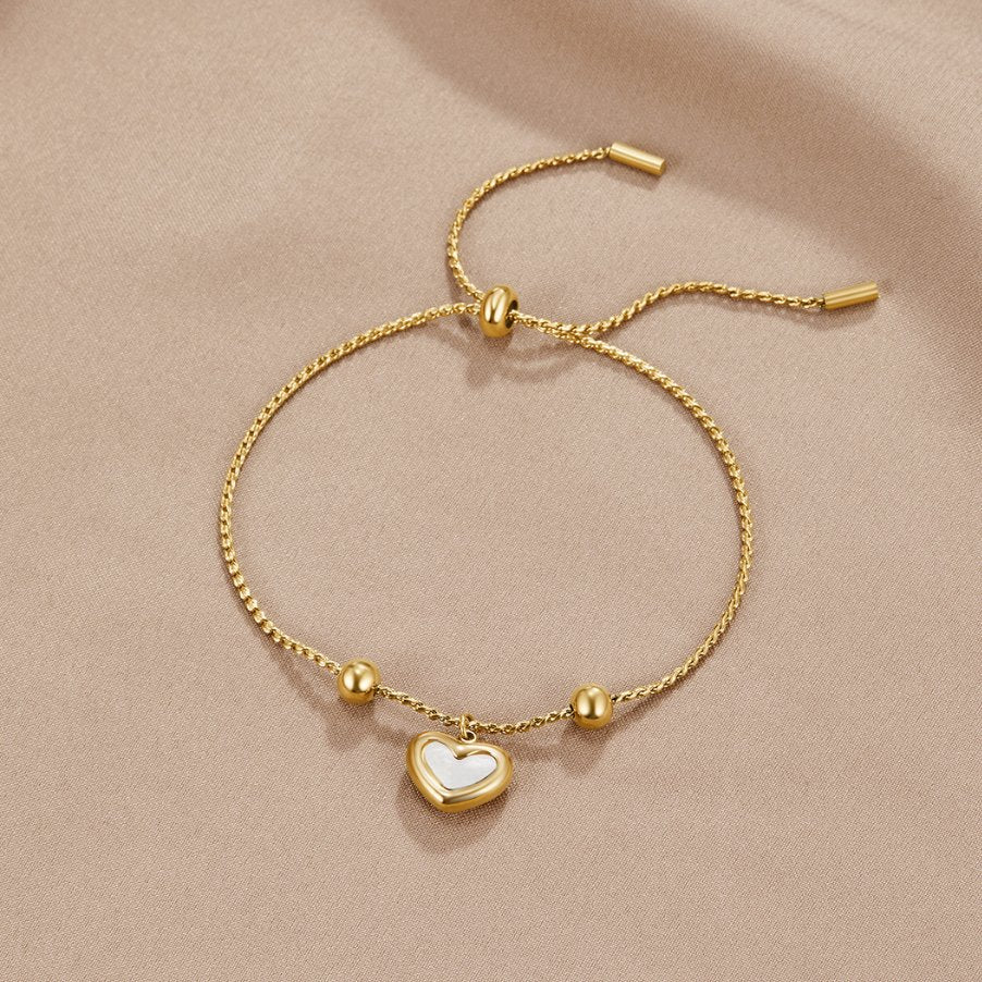 PULSERA DE CORAZÓN ETERNO