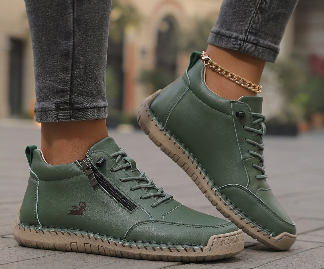 Mila | Cómodas zapatillas ortopédicas + cremallera