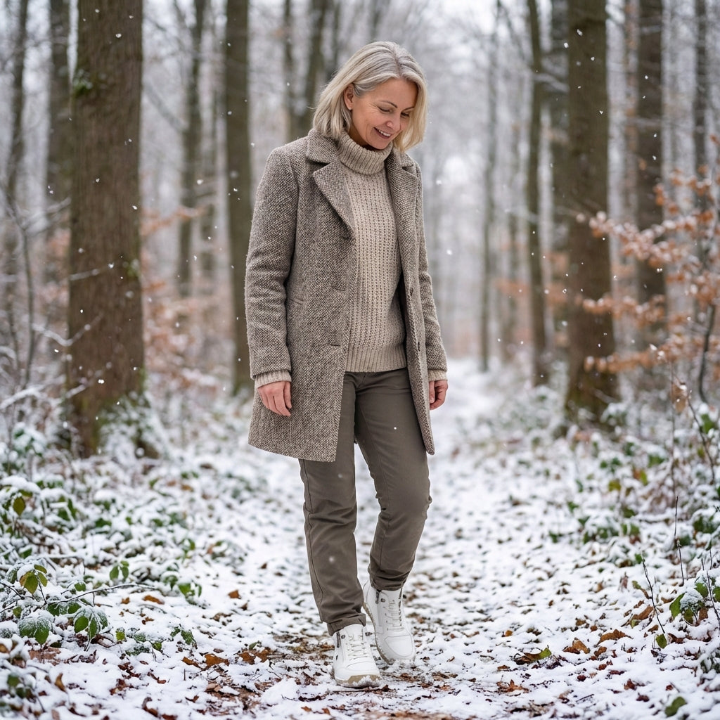 Mila | Cómodas zapatillas ortopédicas + cremallera