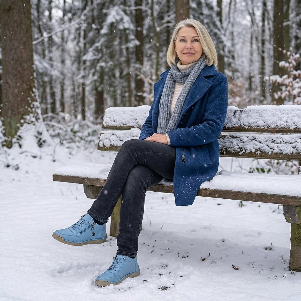 Mila | Cómodas zapatillas ortopédicas + cremallera