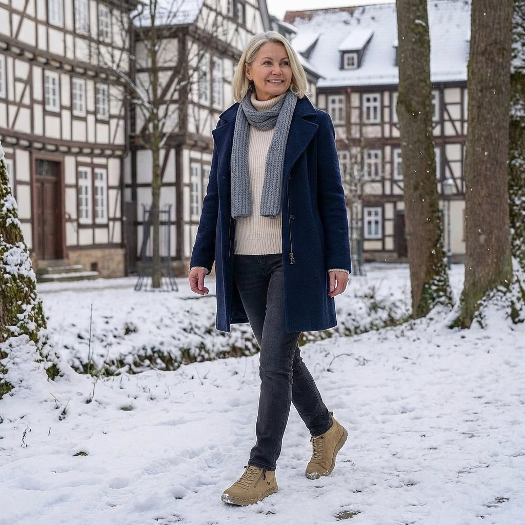 Mila | Cómodas zapatillas ortopédicas + cremallera