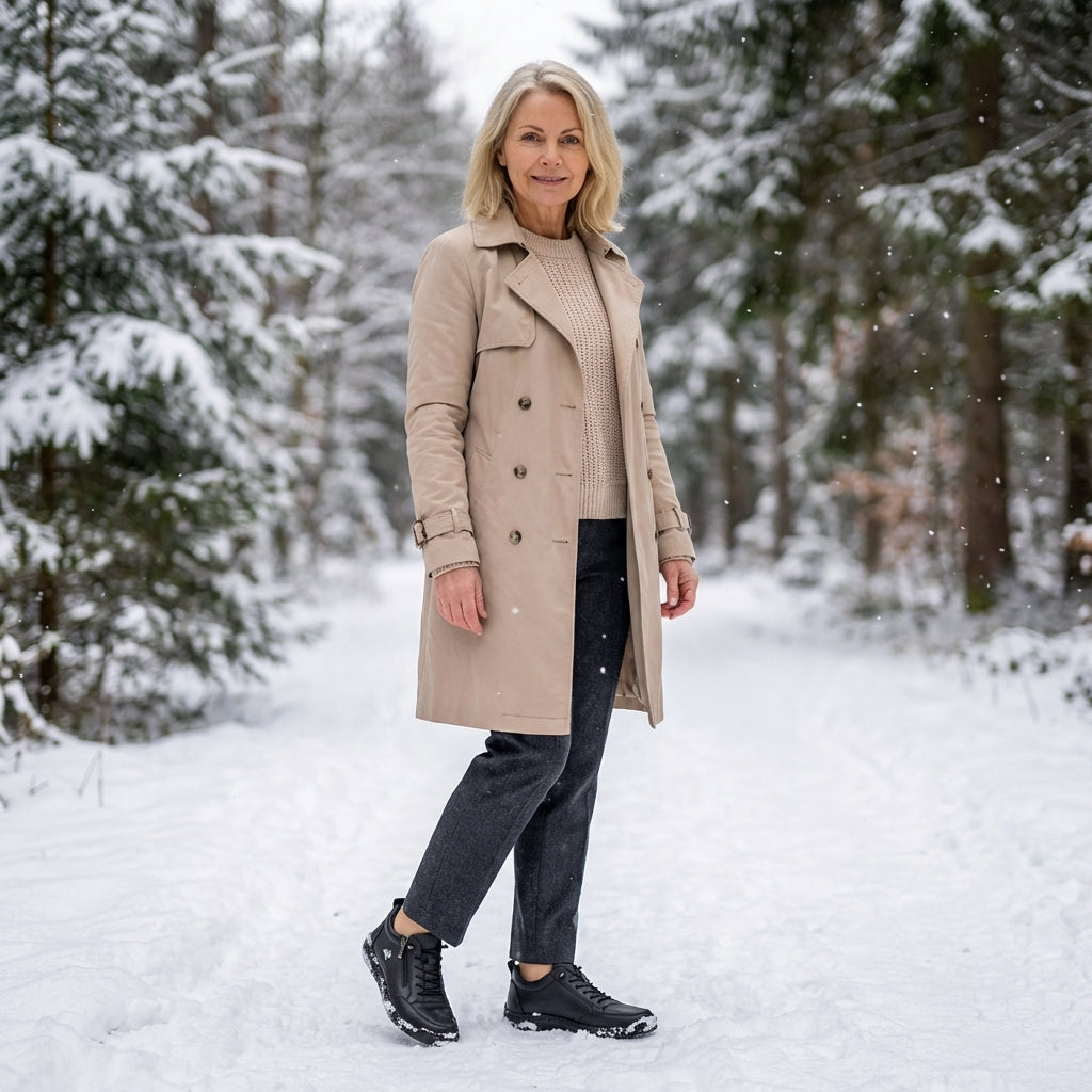 Mila | Cómodas zapatillas ortopédicas + cremallera